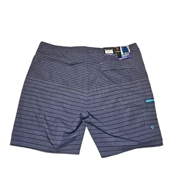 Zeroxposur Swim Trunks/Shorts -‎ Mens Size XXL - Black/Grey/Blue - Picture 2 of 4